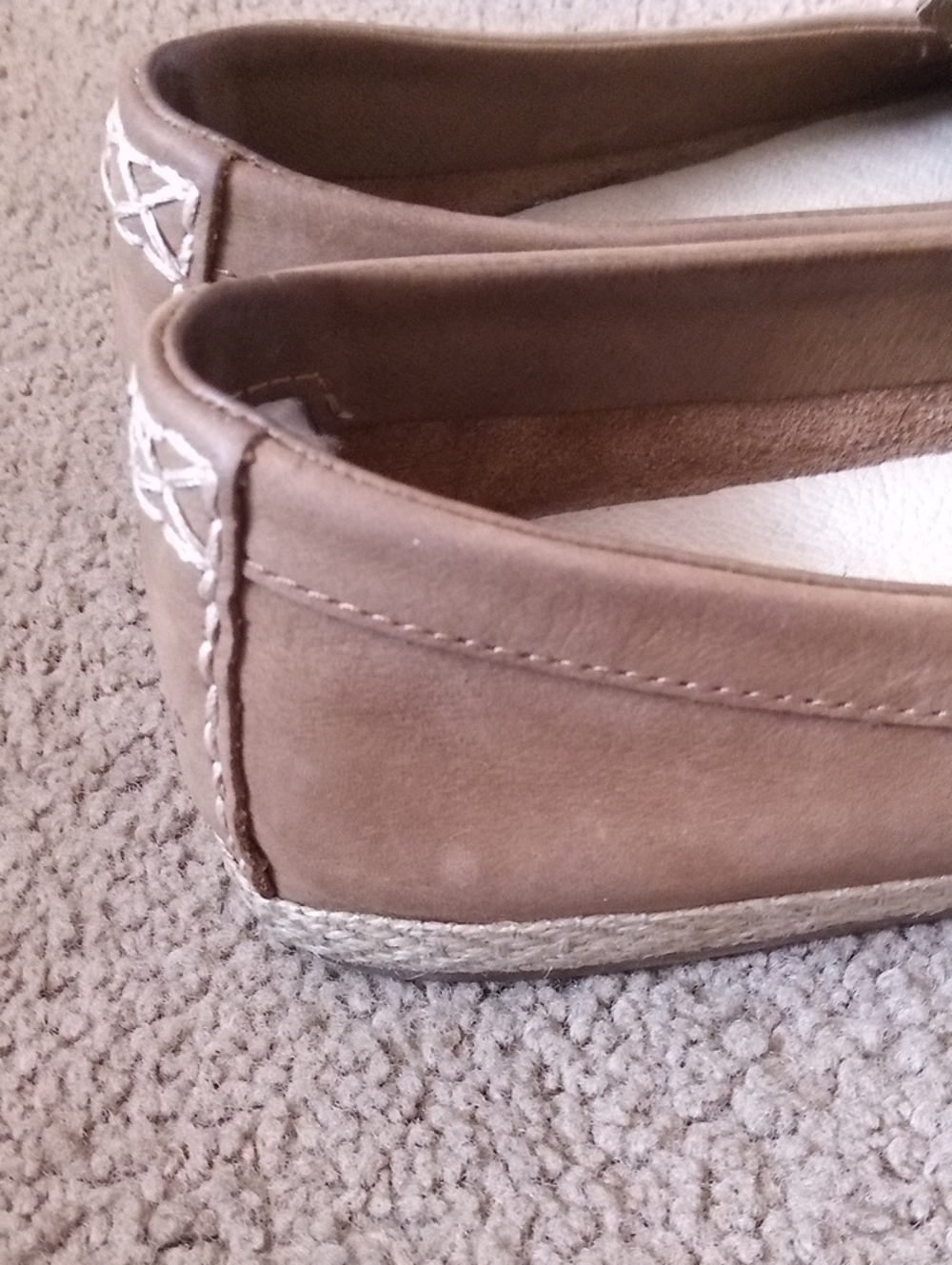 UGG Women's Suede Slip-On Moccasins - Picture 4 of 16